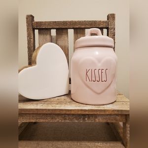 Rae dunn baby kisses valentine's day canister